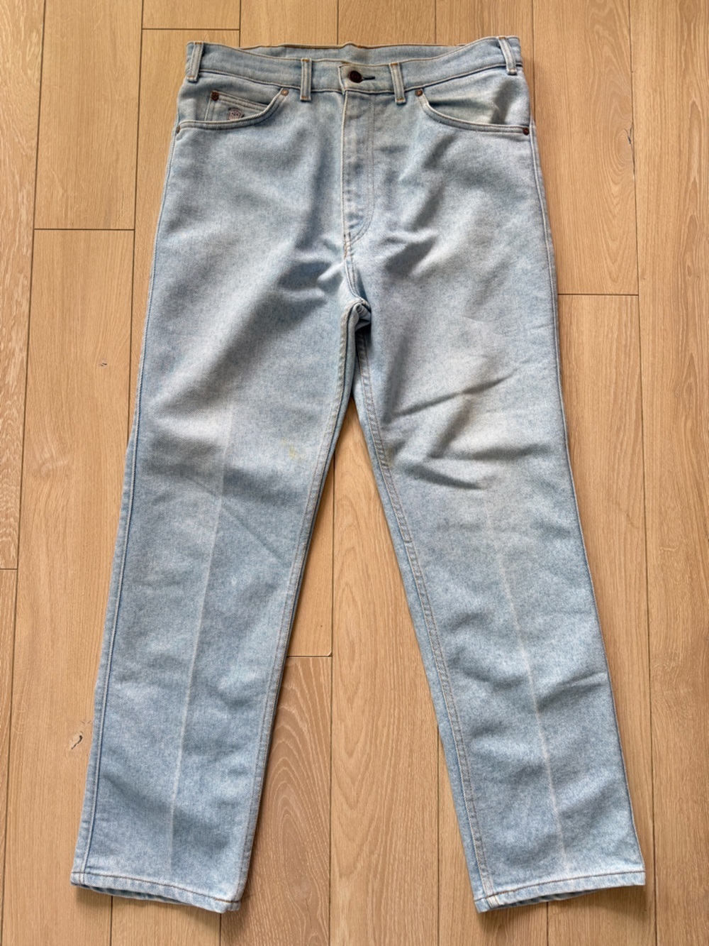 RARE VTG 80s LEVI’s Silver Medal Jeans 32x29 light washed blue denim